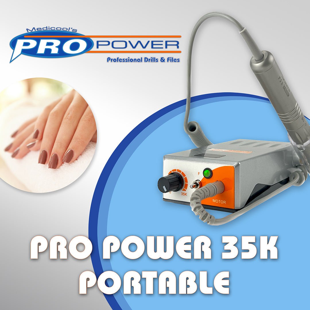 Medicool Pro Power 35K Portable Professional and Rechargeable Manicure
