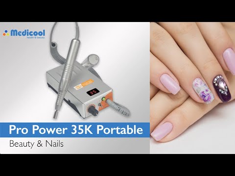 Medicool Pro Power 35K Portable nail drill video