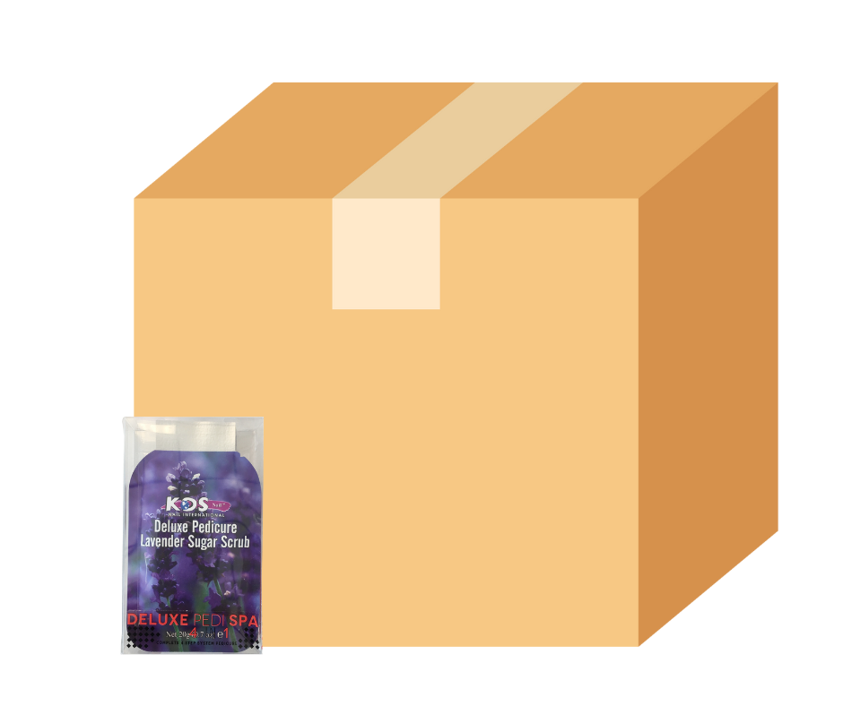KDS Deluxe Pedicure 4 Step - Lavender - Case of 88