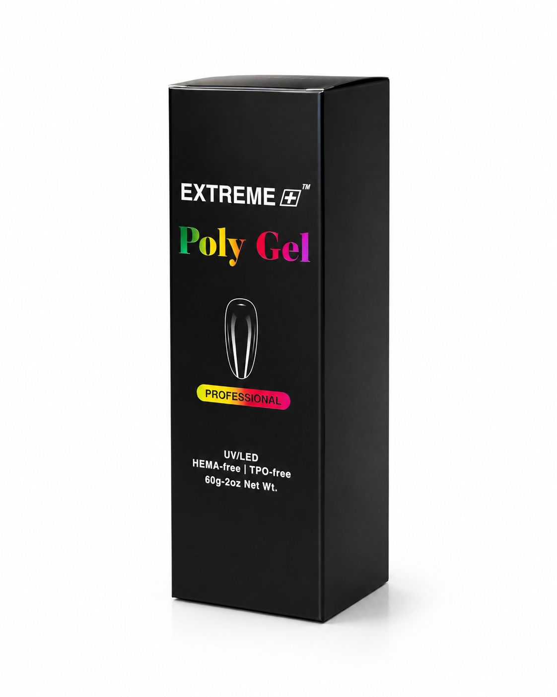 Extreme+ Poly Gel - Crystal Clear - Hema Free - TPO FREE - 2oz