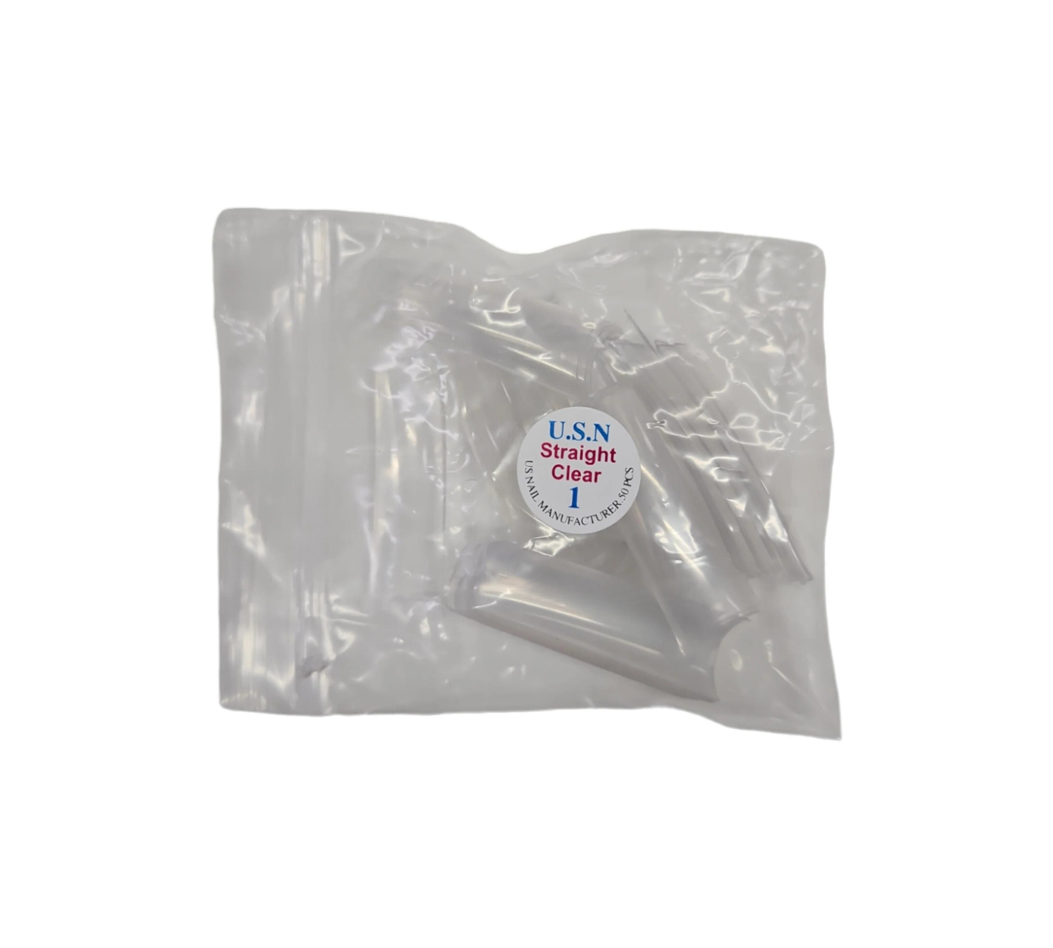 Đầu móng tay thẳng trong suốt USN Nails #1