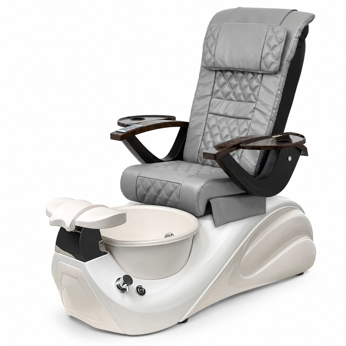 Vespa spa base and marble bowl with carbon chair — generated complete bundle illustration