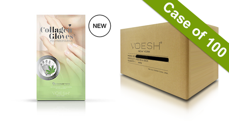 Găng tay Voesh Deluxe Pedicure Collagen - Relax - Hộp 100 chiếc