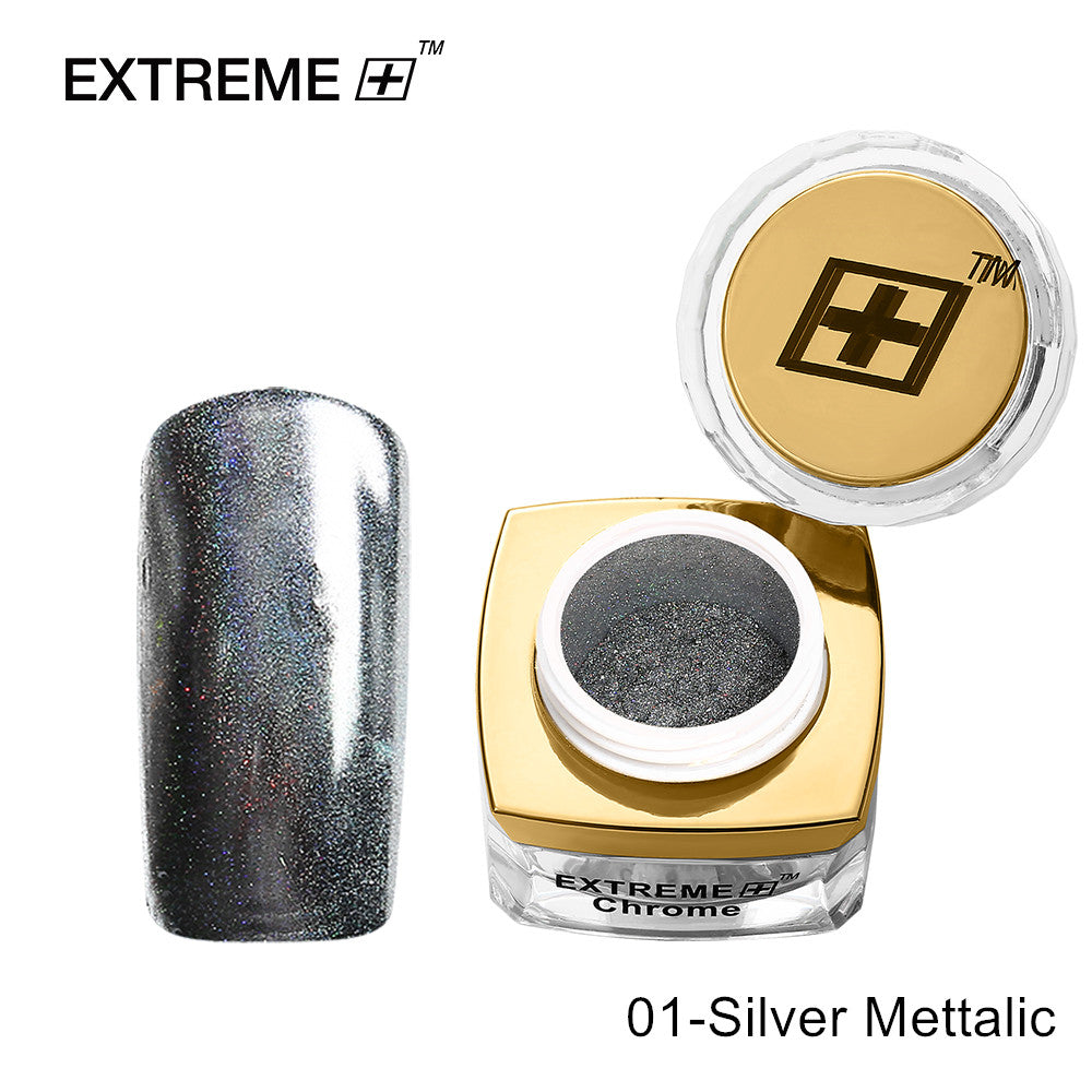 Bột mạ crôm EXTREME+ # 01 Bạc ánh kim 