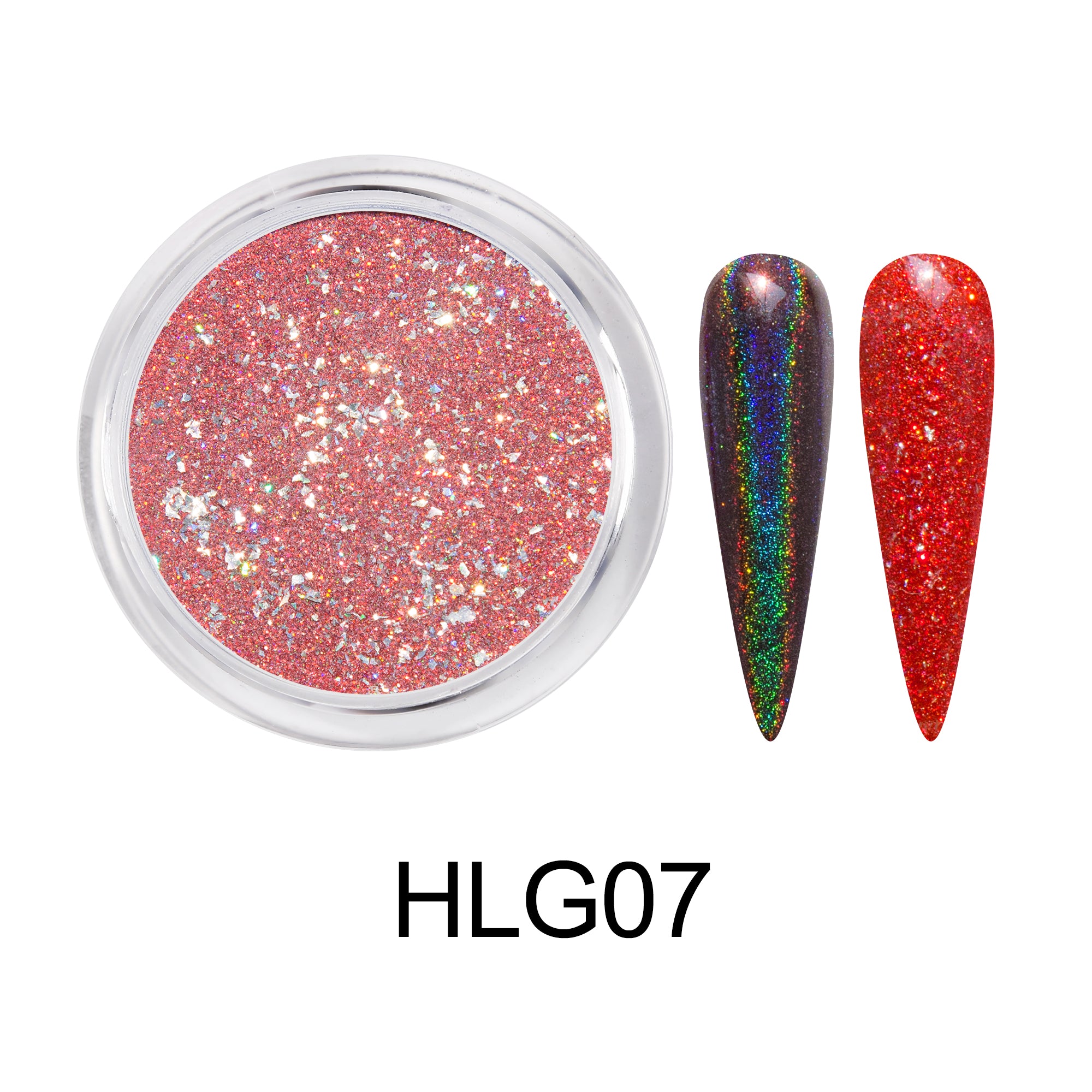 D_EXTREME+ Holo Chrome Dip Powder - #007 - (1F1)