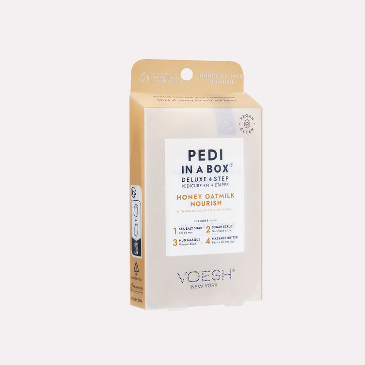 VOESH Deluxe Pedicure 4 bước - Honey Oatmilk Nourish - Hộp 50 cái