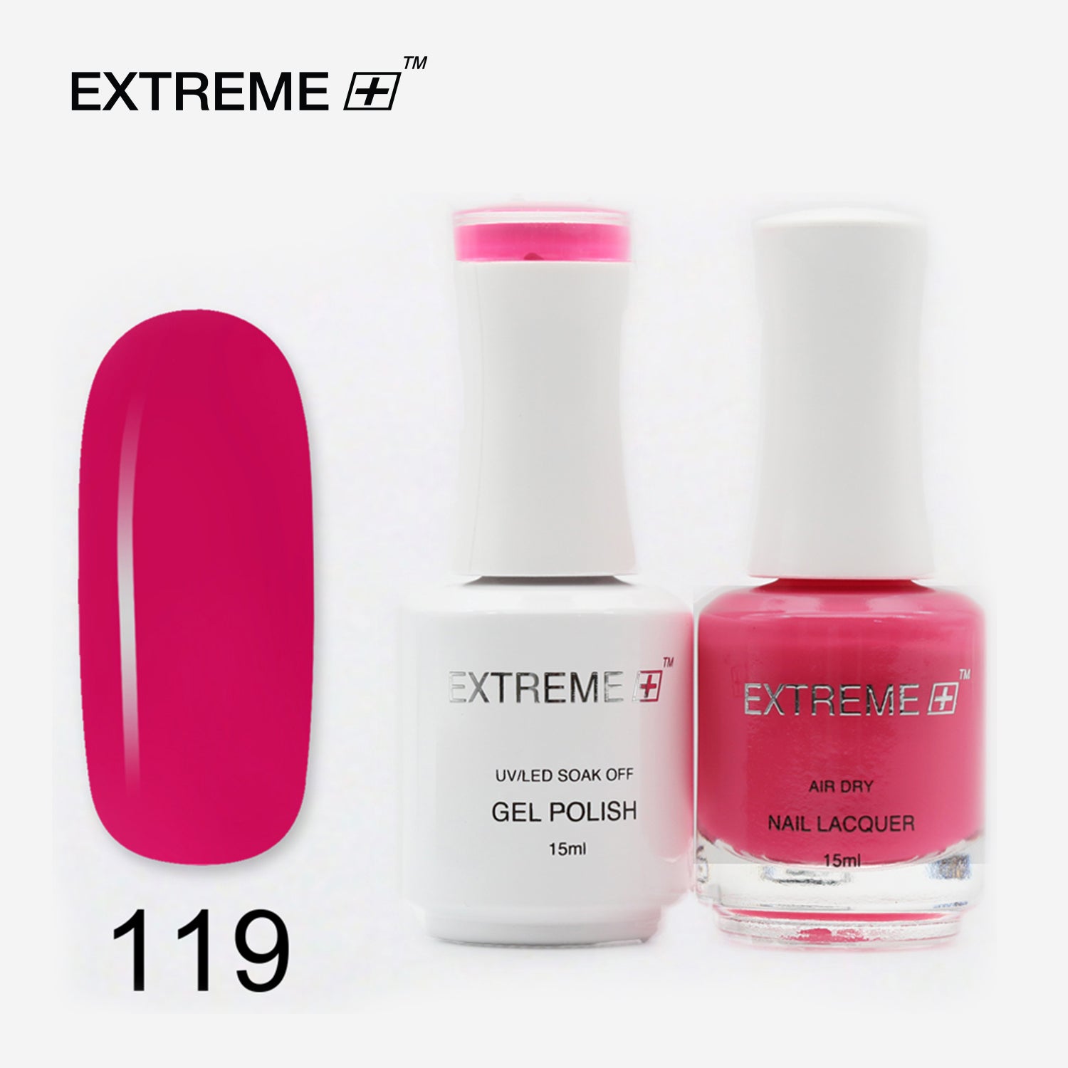 EXTREME+ CLASSIC Gel Matching Lacquer (Duo) - #119