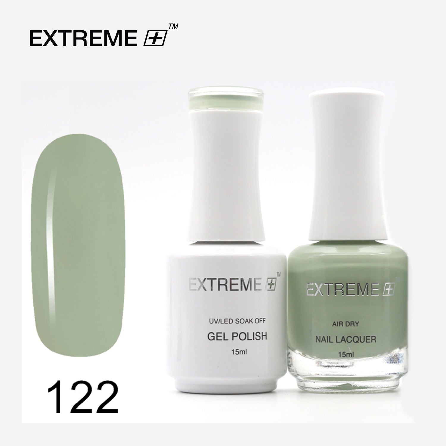 EXTREME+ CLASSIC Gel Matching Lacquer (Duo) - #122
