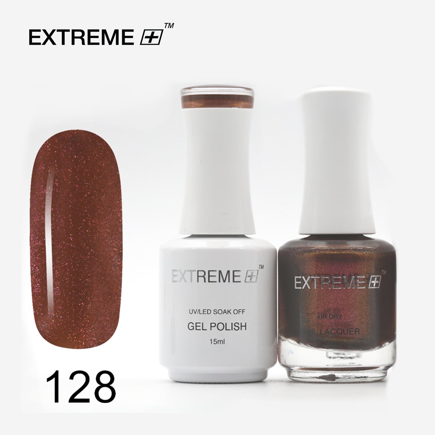 EXTREME+ CLASSIC Gel Matching Lacquer (Duo) - #128