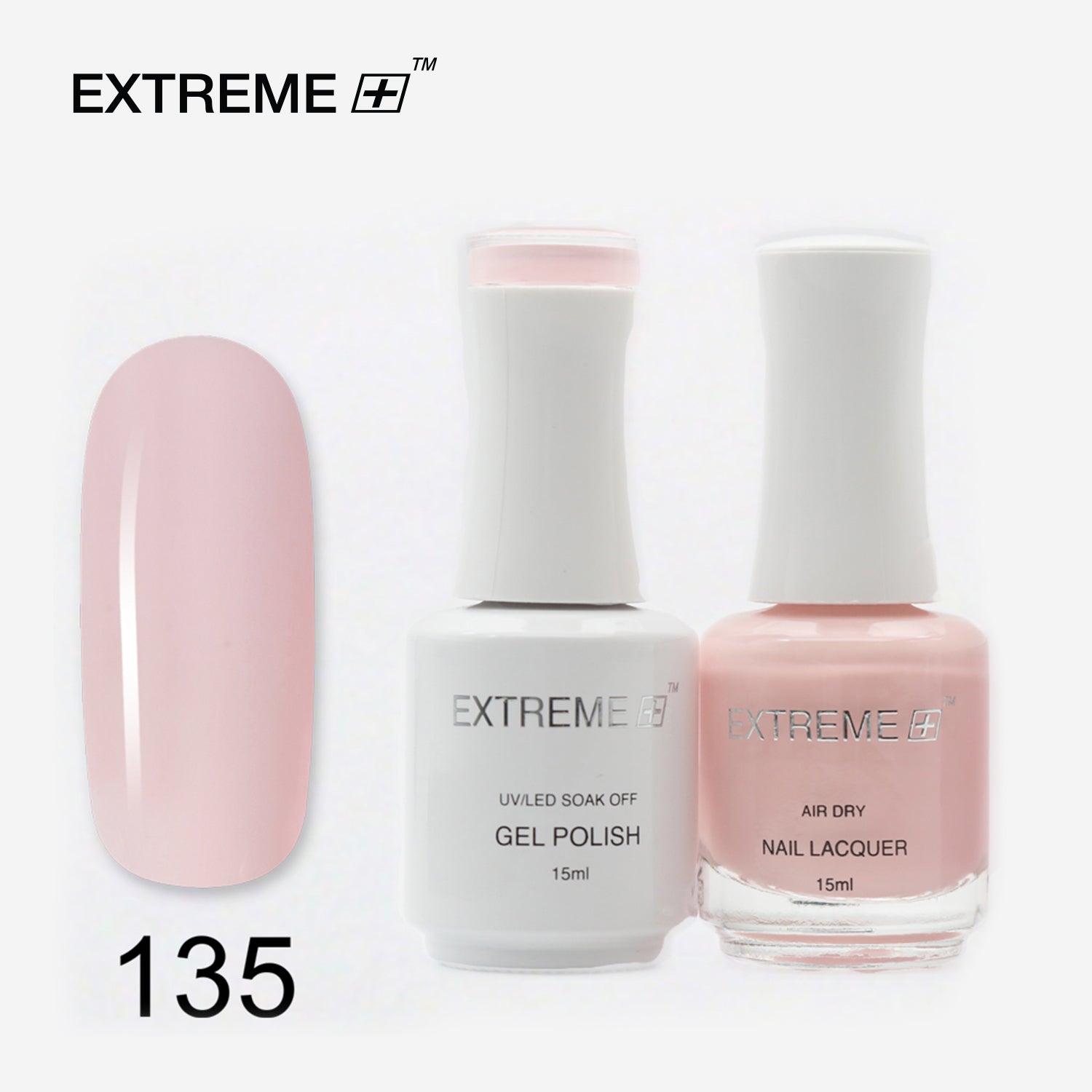 EXTREME+ CLASSIC Gel Matching Lacquer (Duo) - #135