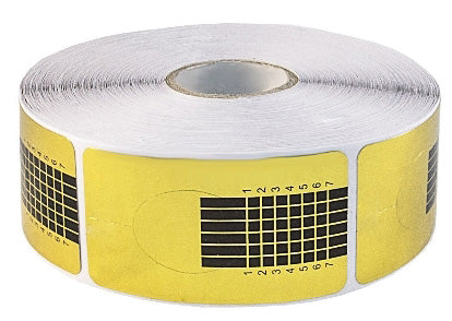 FJ Nail Forms - Square / Large - Gold