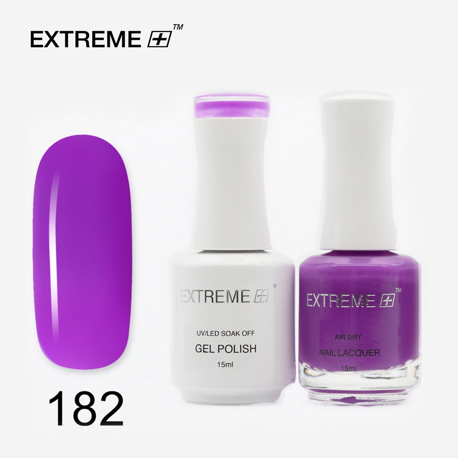 EXTREME+ CLASSIC Gel Matching Lacquer (Duo) - #182