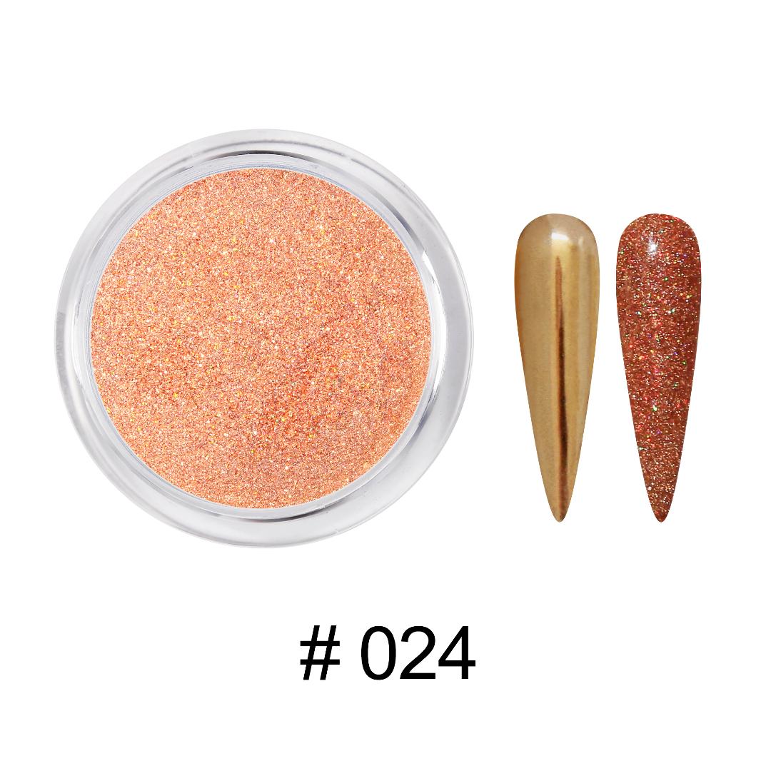 D_EXTREME+ Holo Chrome Dip Powder - #024 - (1F1)