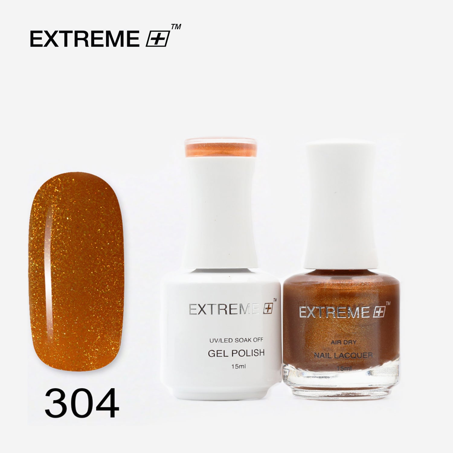 EXTREME+ CLASSIC Gel Matching Lacquer (Duo) - #304