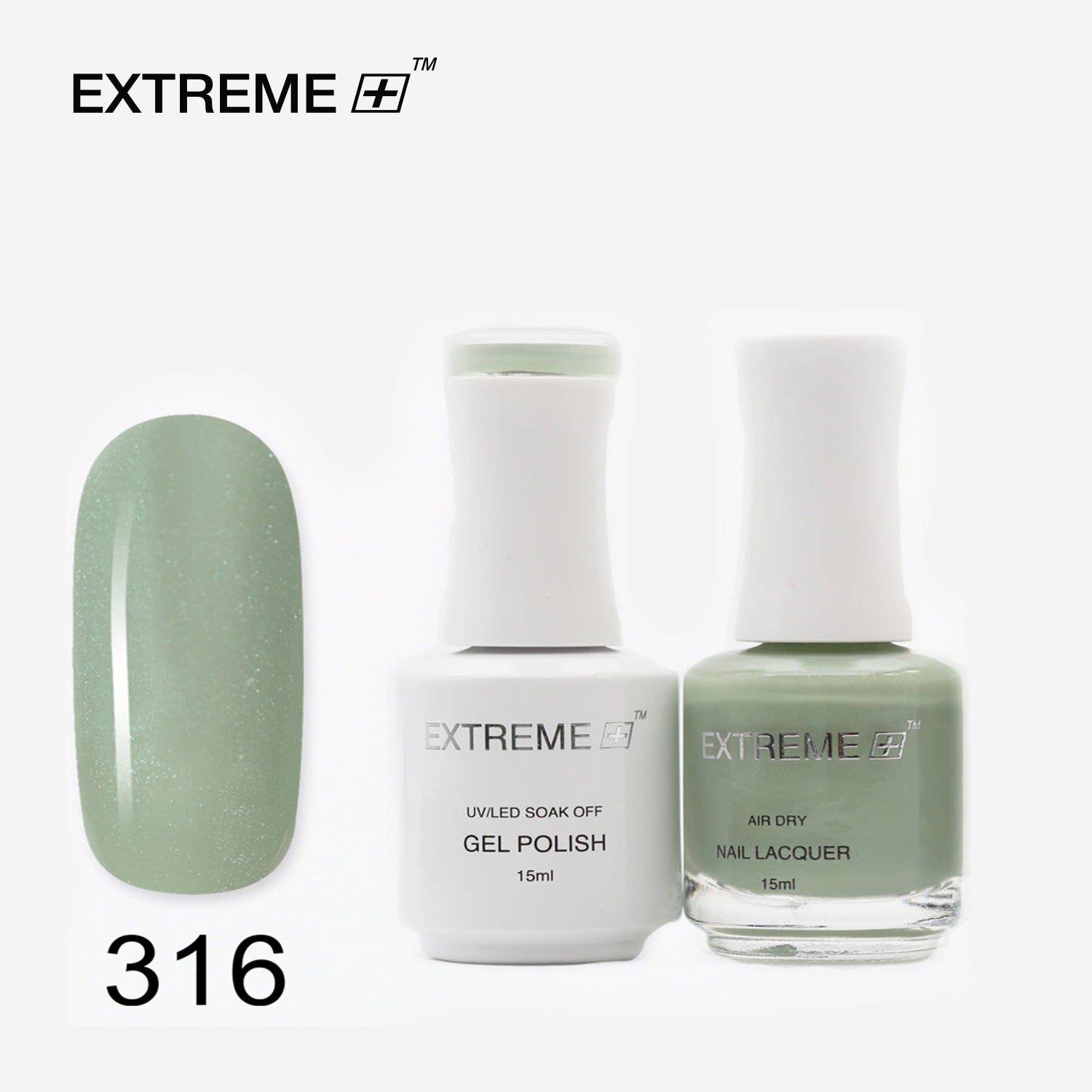 EXTREME+ CLASSIC Gel Matching Lacquer (Duo) - #316