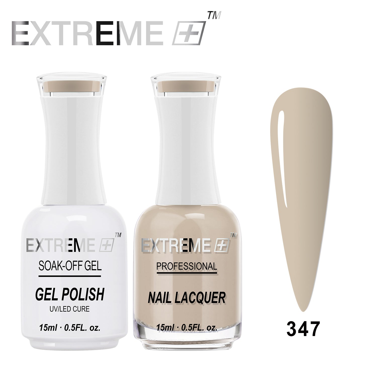 EXTREME+ CLASSIC Gel Matching Lacquer (Duo) - #347