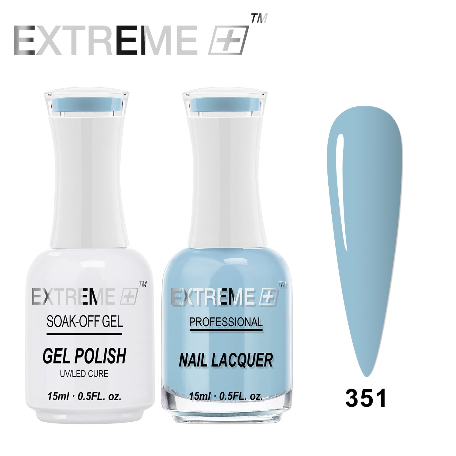 EXTREME+ CLASSIC Gel Matching Lacquer (Duo) - #351