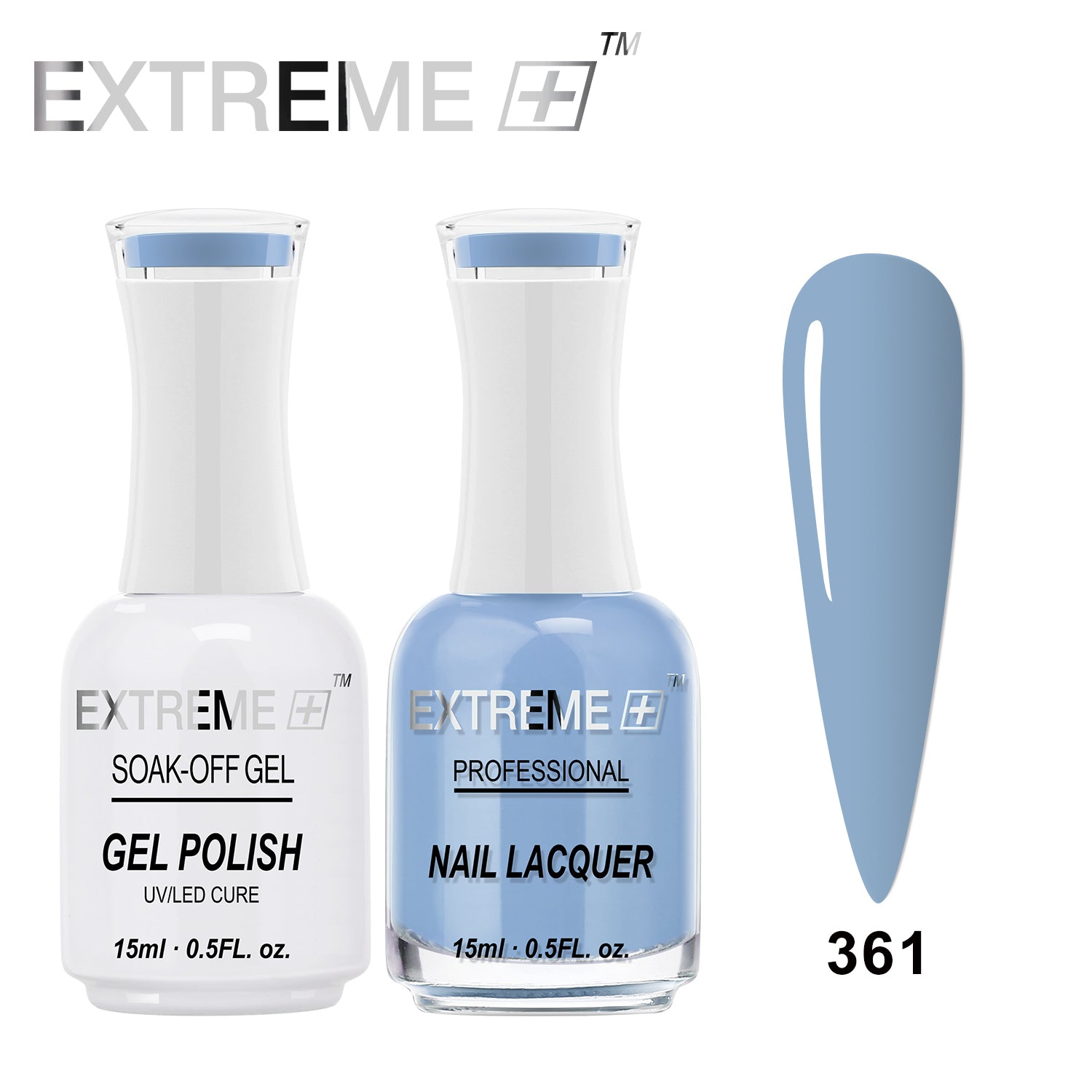 EXTREME+ CLASSIC Gel Matching Lacquer (Duo) - #361