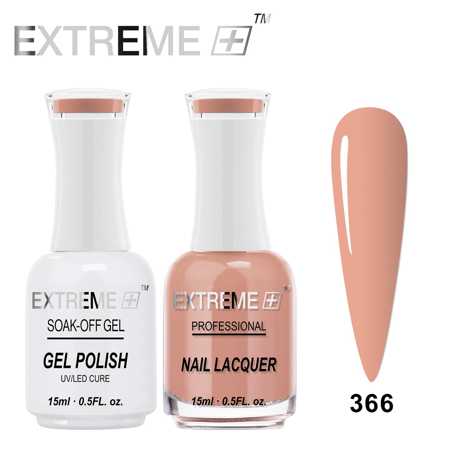 EXTREME+ CLASSIC Gel Matching Lacquer (Duo) - #366