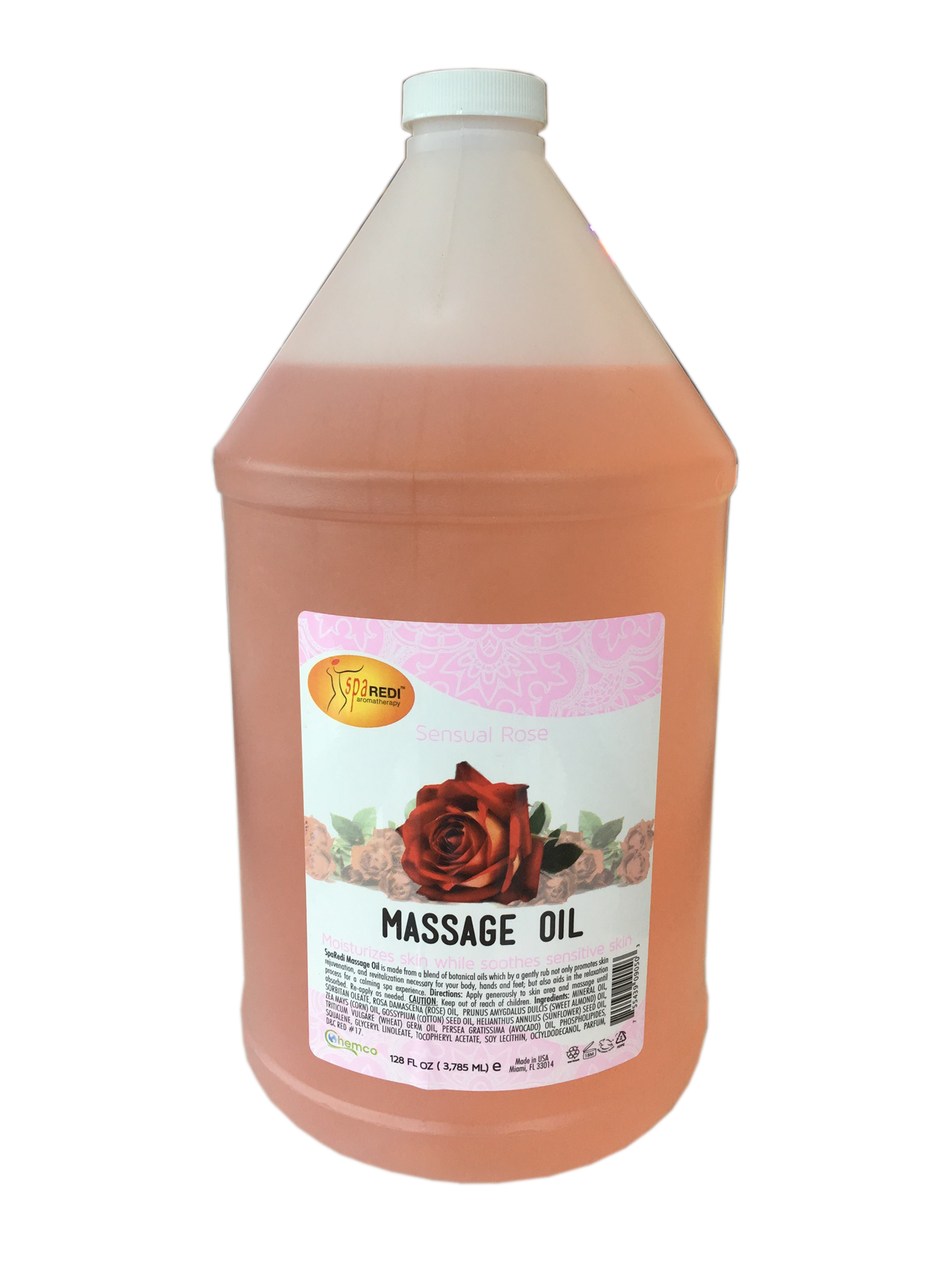 Chemco Pro Nail Massage Oil - Rose - Case of 4