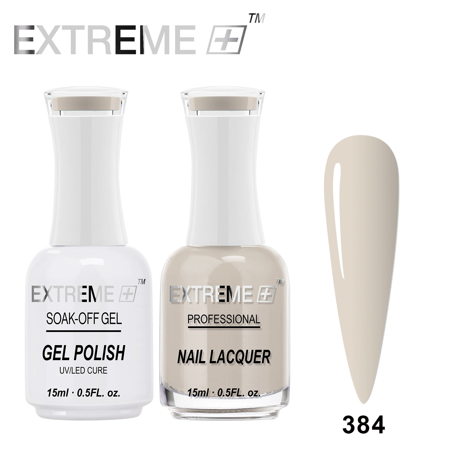 EXTREME+ CLASSIC Gel Matching Lacquer (Duo) - #384