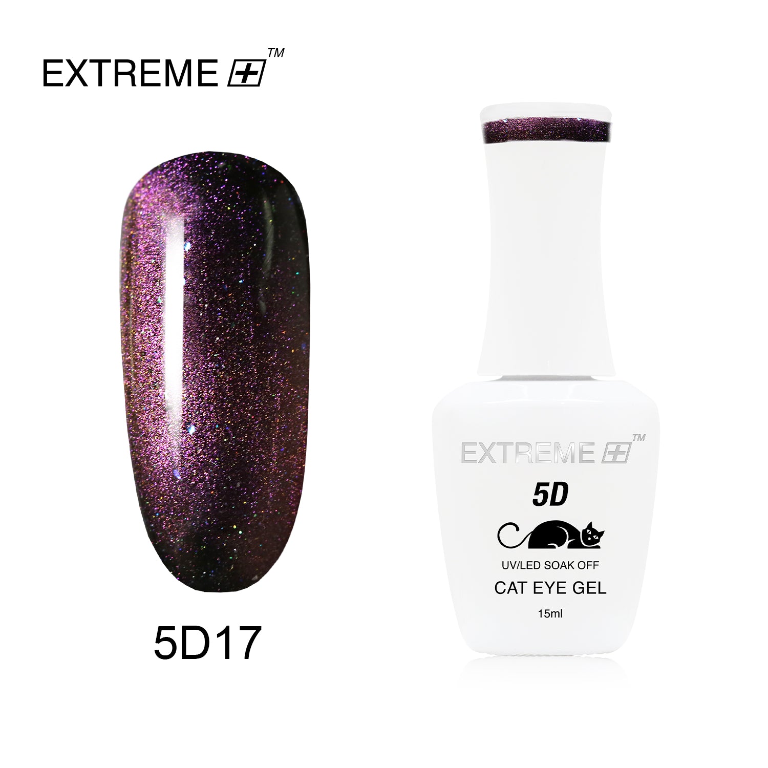 EXTREME+ 5D Cat Eye Gel #5D17 (Clearance)