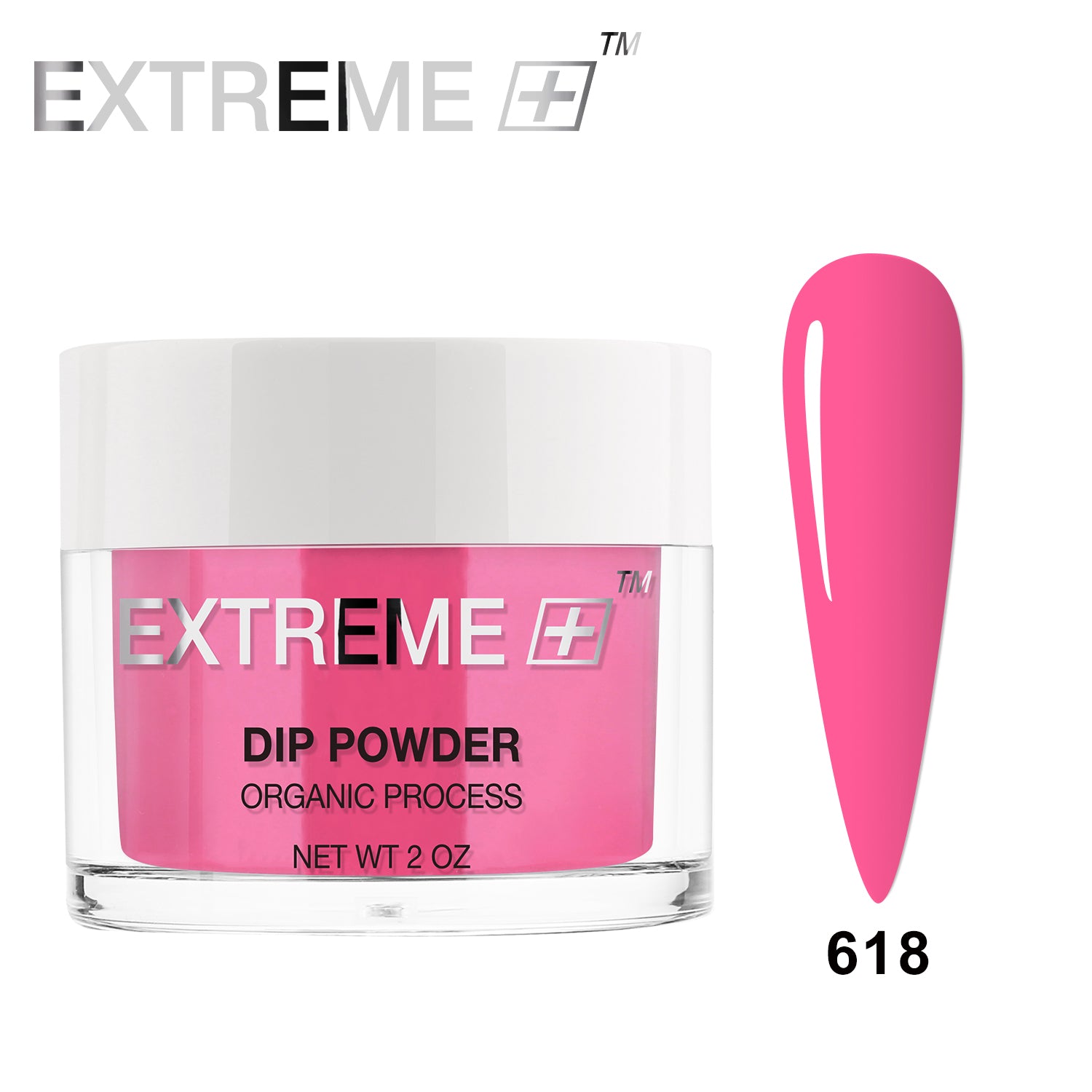 EXTREME+ CLASSIC Dipping Powder 2 oz - #618 Hot Pink