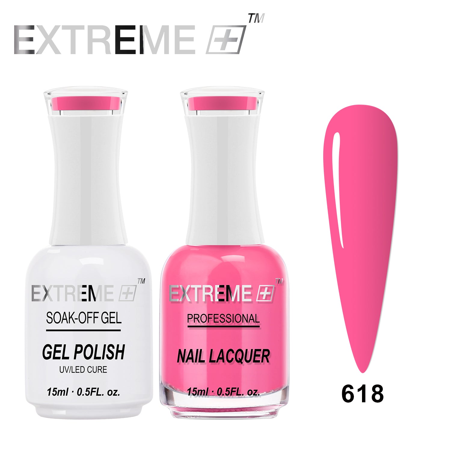 EXTREME+ CLASSIC Gel Matching Lacquer (Duo) - #618