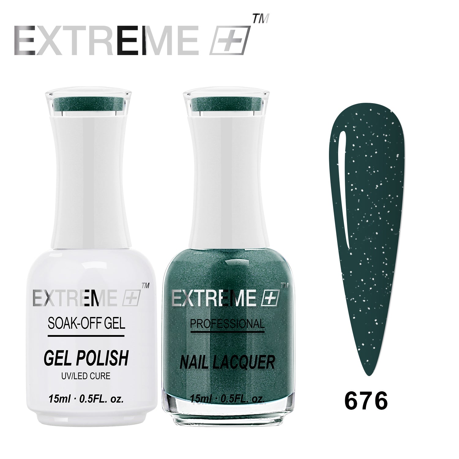 EXTREME+ CLASSIC Gel Matching Lacquer (Duo) - #676
