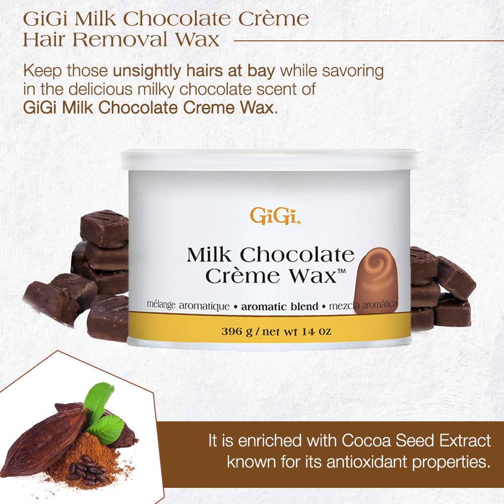 GiGi Creme Wax - Milk Chocolate - 1 pc