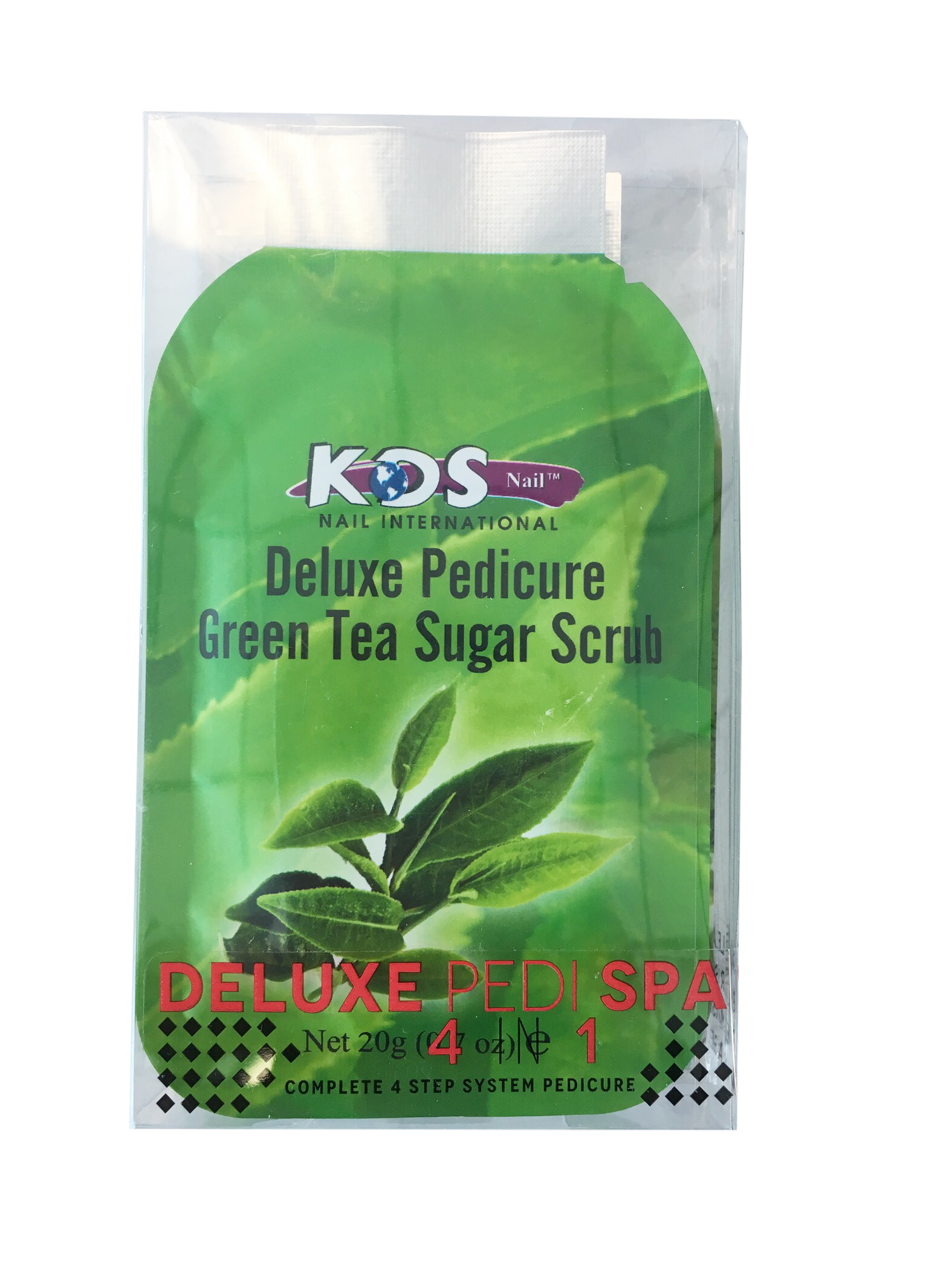 KDS Deluxe Pedicure 4 Step - Green Tea - Case of 88
