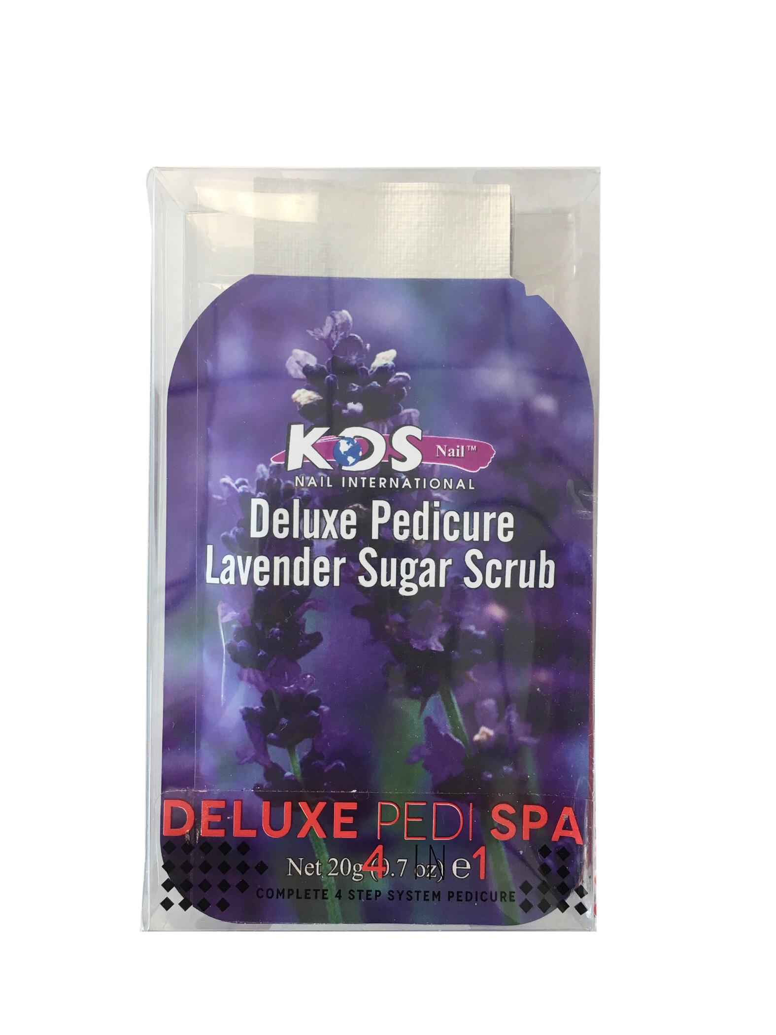 KDS Deluxe Pedicure 4 Step - Lavender - Case of 88