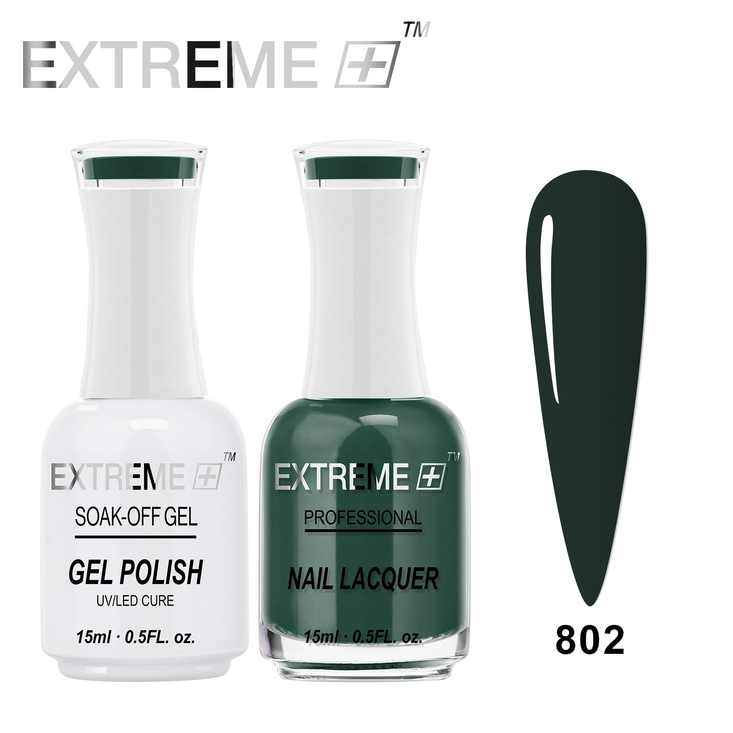 EXTREME+ CLASSIC Gel Matching Lacquer (Duo) - #802