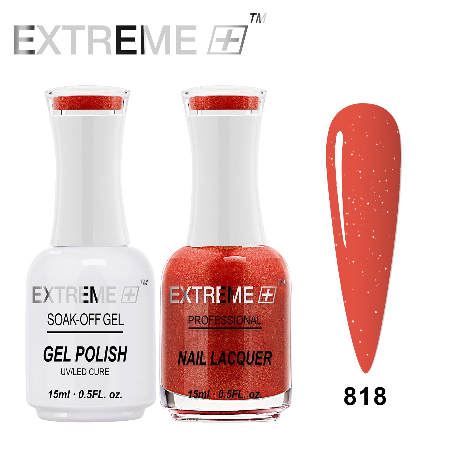 EXTREME+ CLASSIC Gel Matching Lacquer (Duo) - #818