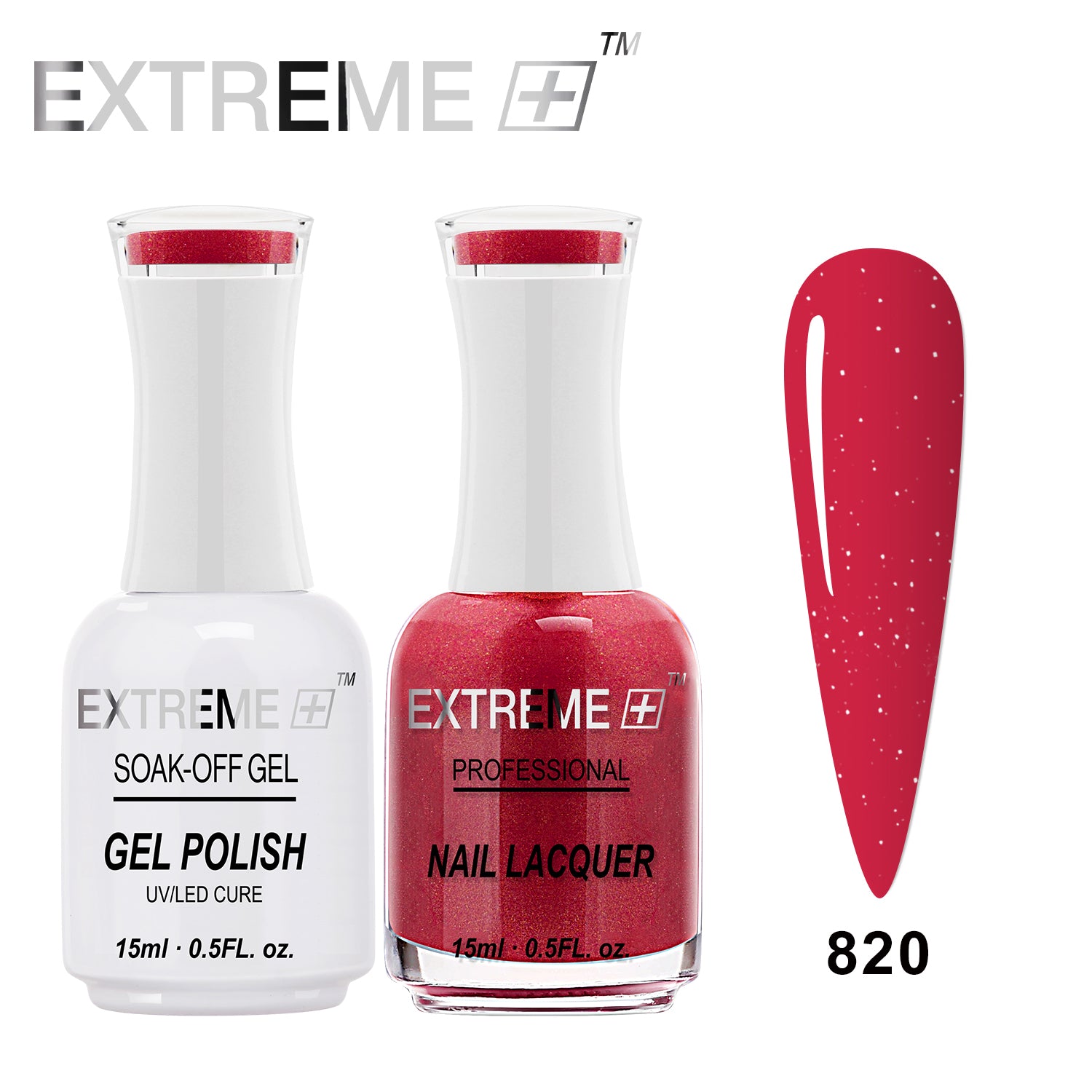 EXTREME+ CLASSIC Gel Matching Lacquer (Duo) - #820
