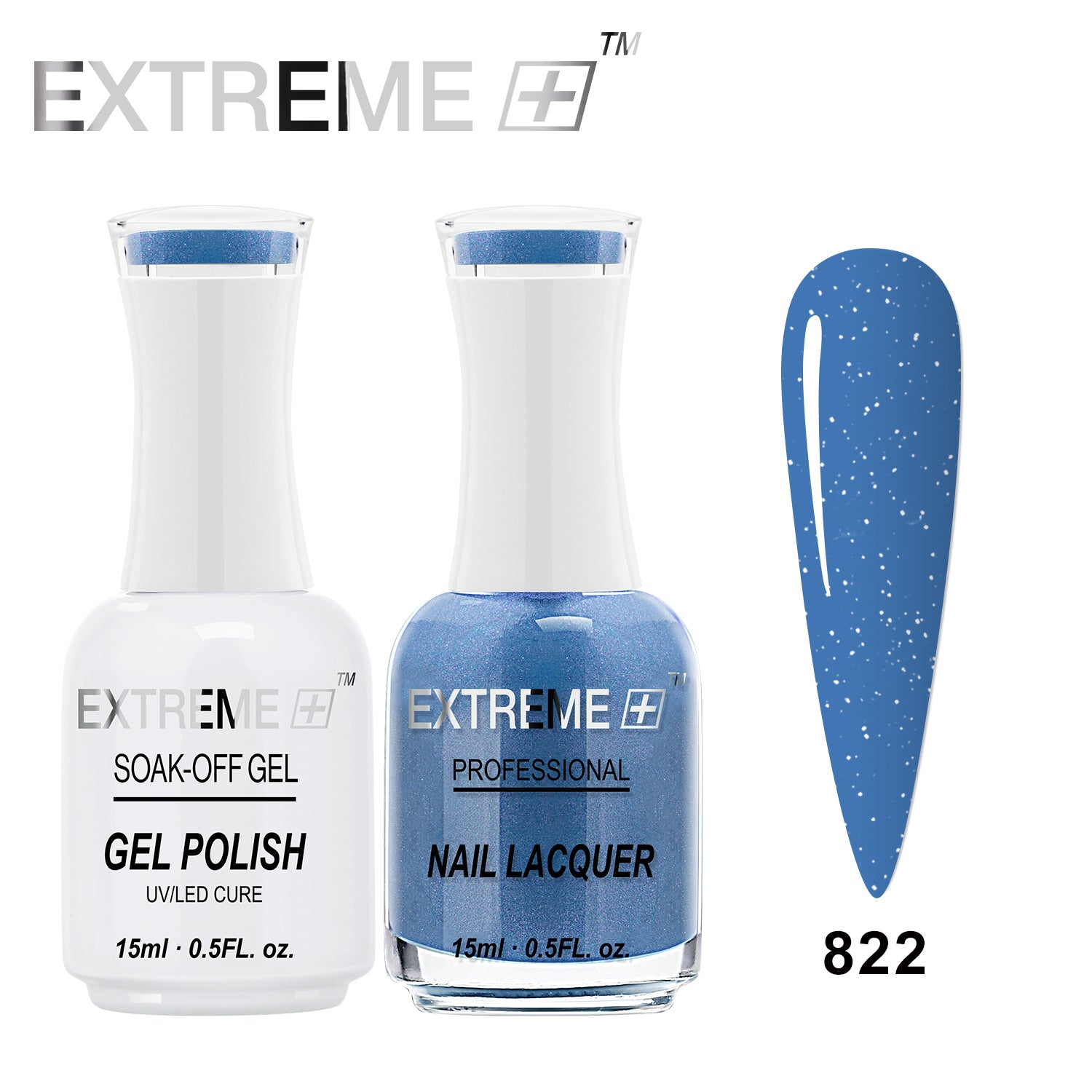 EXTREME+ CLASSIC Gel Matching Lacquer (Duo) - #822