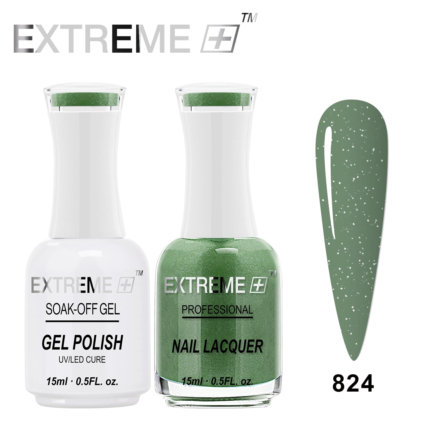 EXTREME+ CLASSIC Gel Matching Lacquer (Duo) - #824