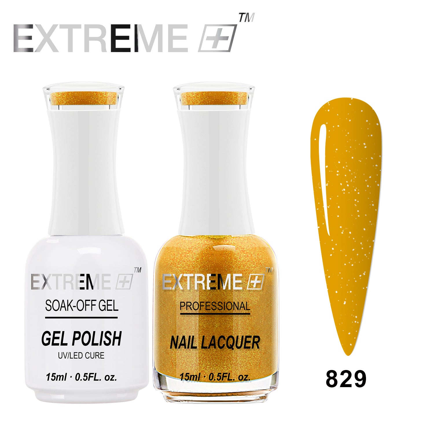 EXTREME+ CLASSIC Gel Matching Lacquer (Duo) - #829