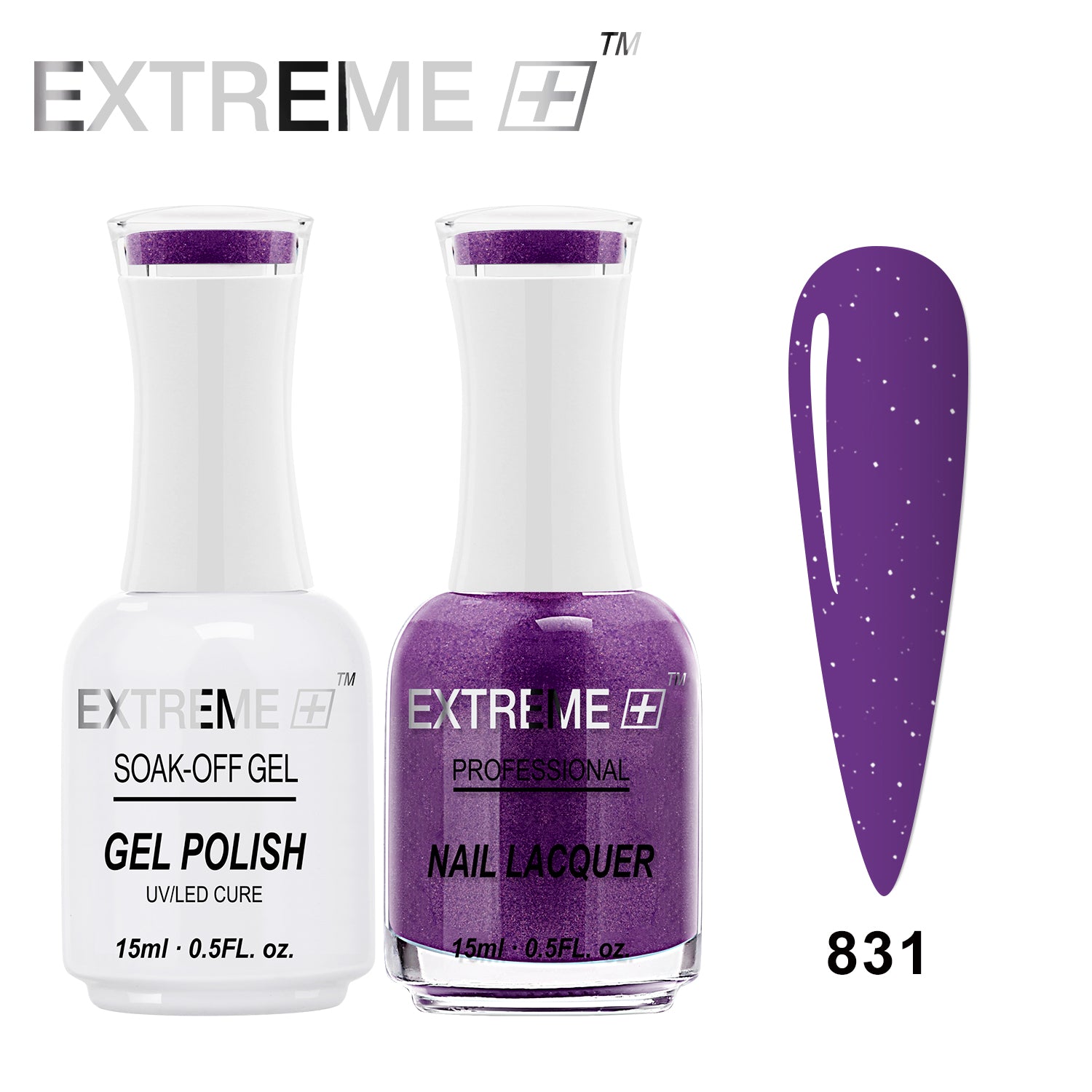 EXTREME+ CLASSIC Gel Matching Lacquer (Duo) - #831