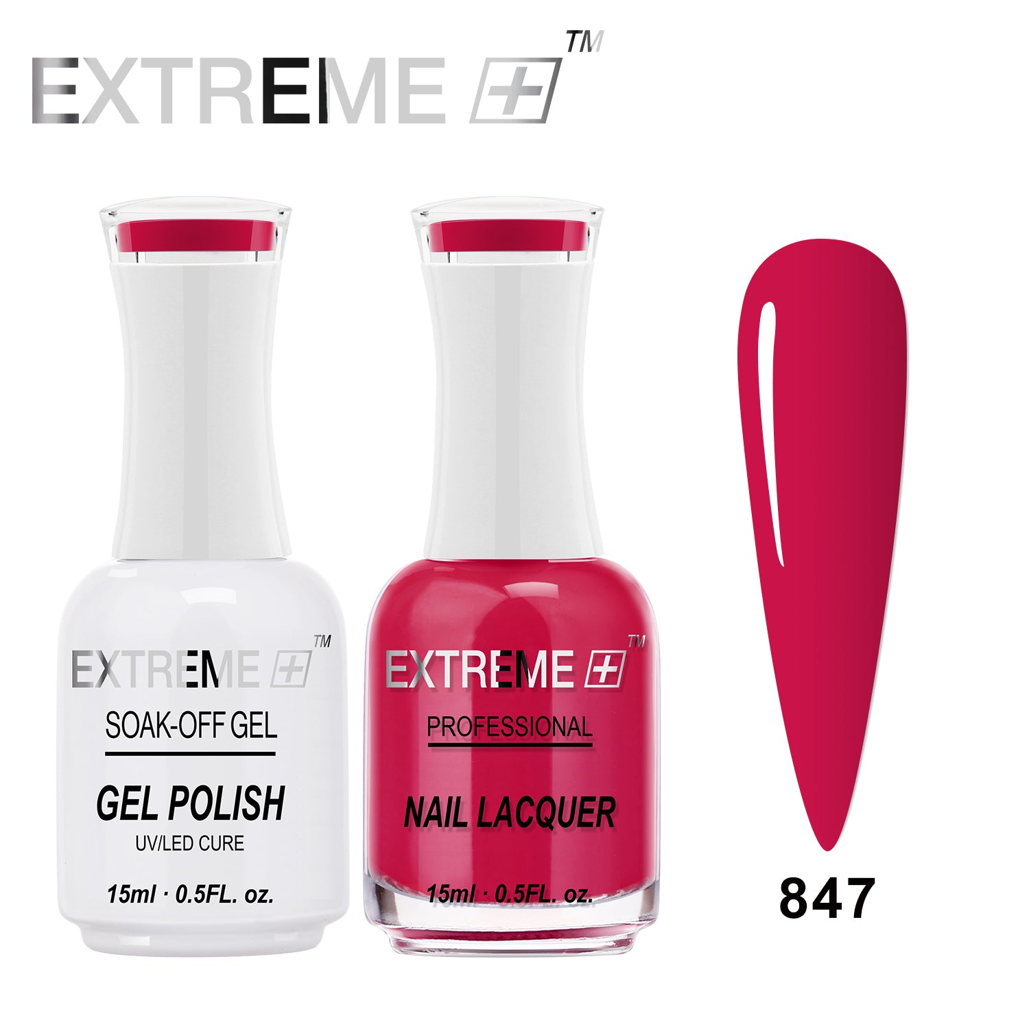 EXTREME+ CLASSIC Gel Matching Lacquer (Duo) - #847