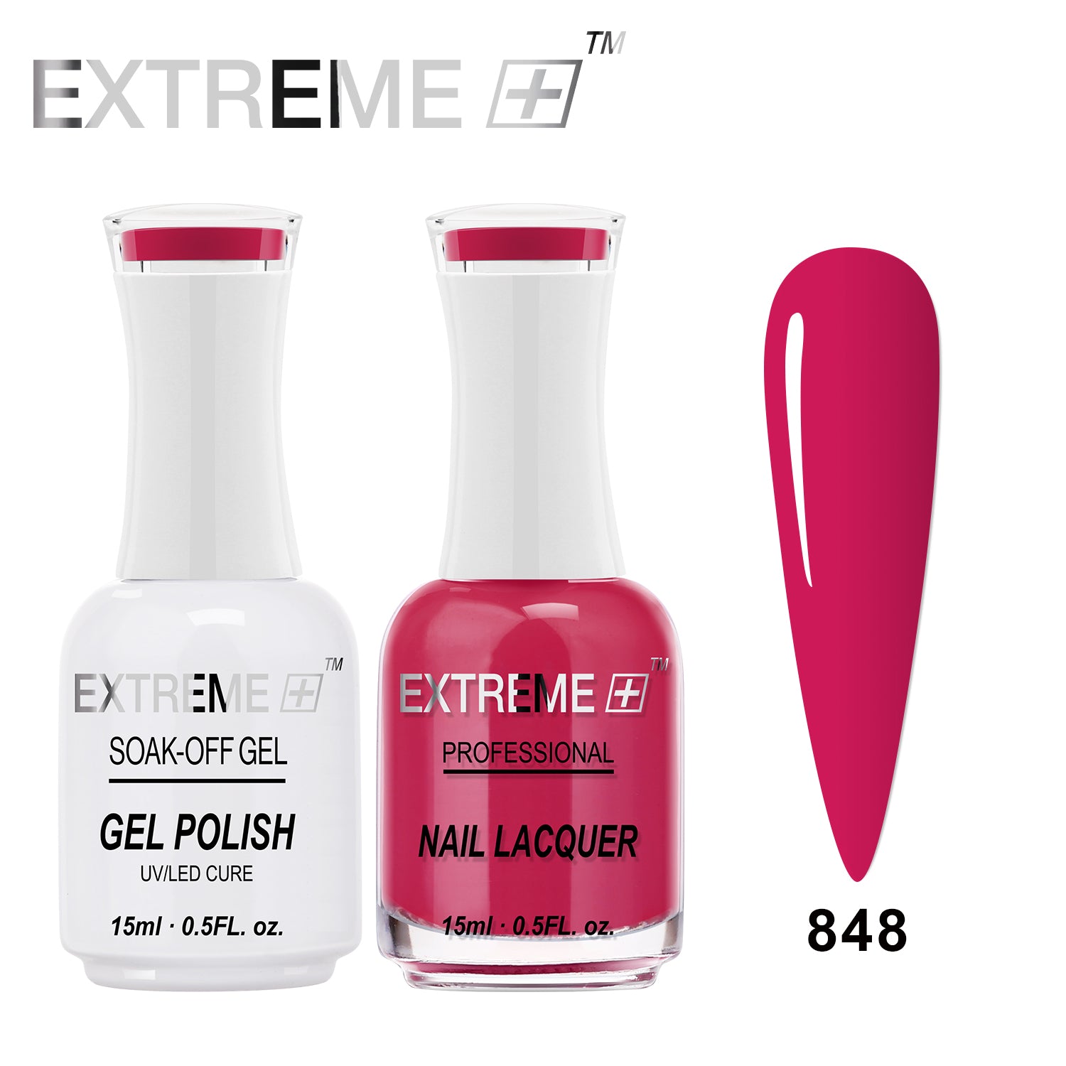 EXTREME+ CLASSIC Gel Matching Lacquer (Duo) - #848