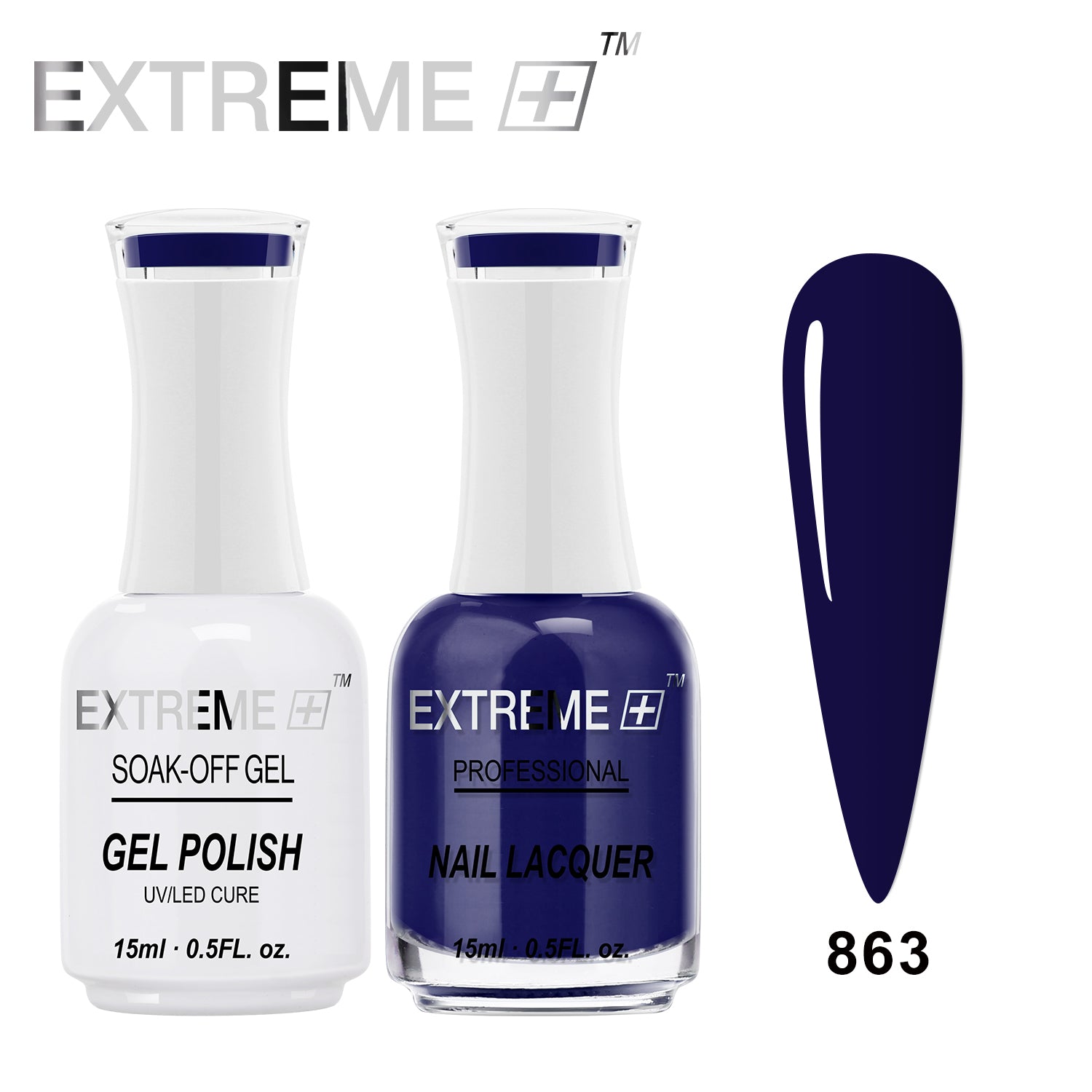 EXTREME+ CLASSIC Gel Matching Lacquer (Duo) - #863