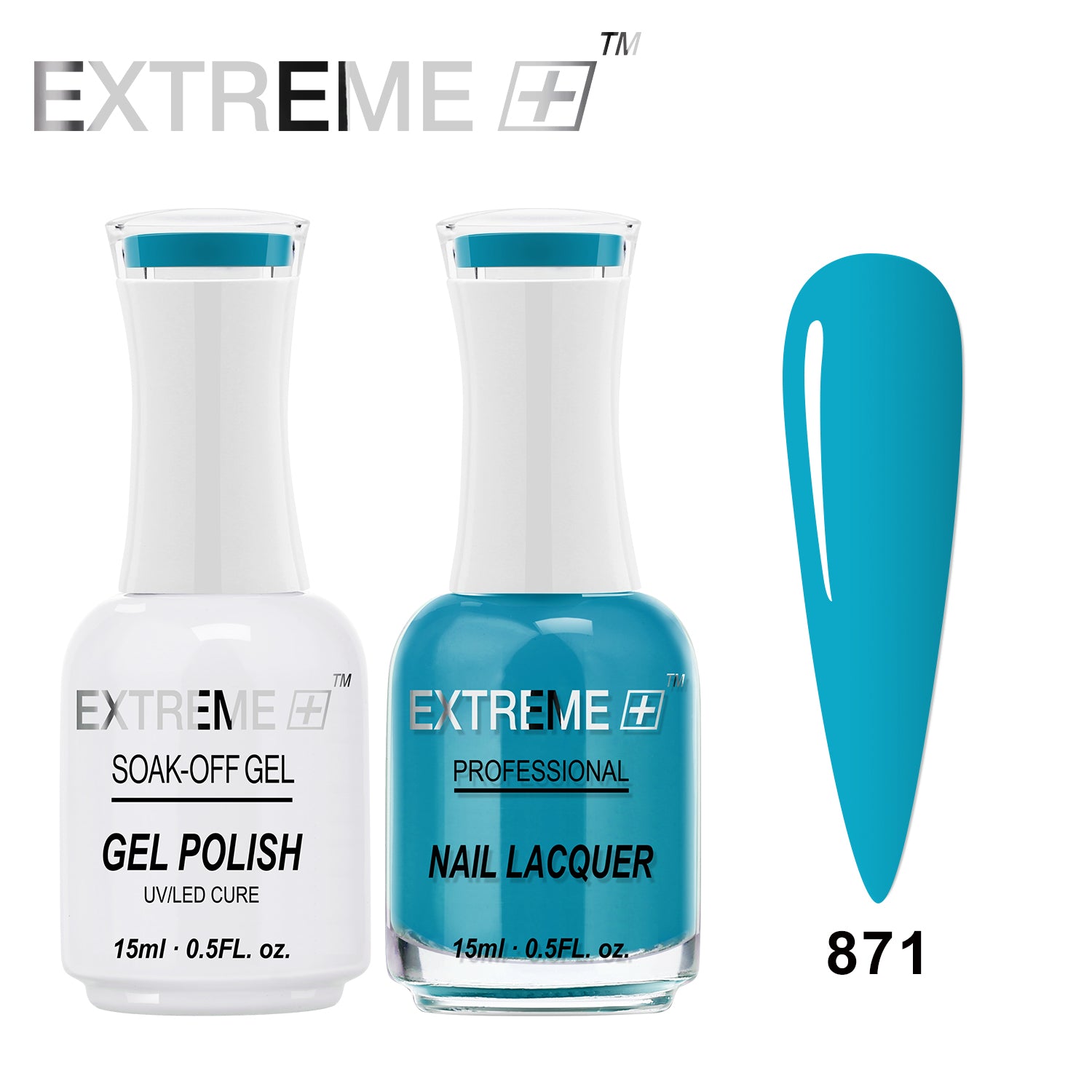 EXTREME+ CLASSIC Gel Matching Lacquer (Duo) - #871
