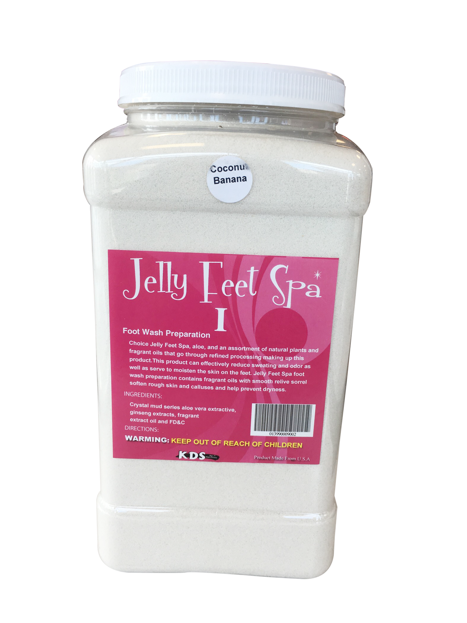 KDS Jelly Feet Spa Number I - Dừa - Hộp 88