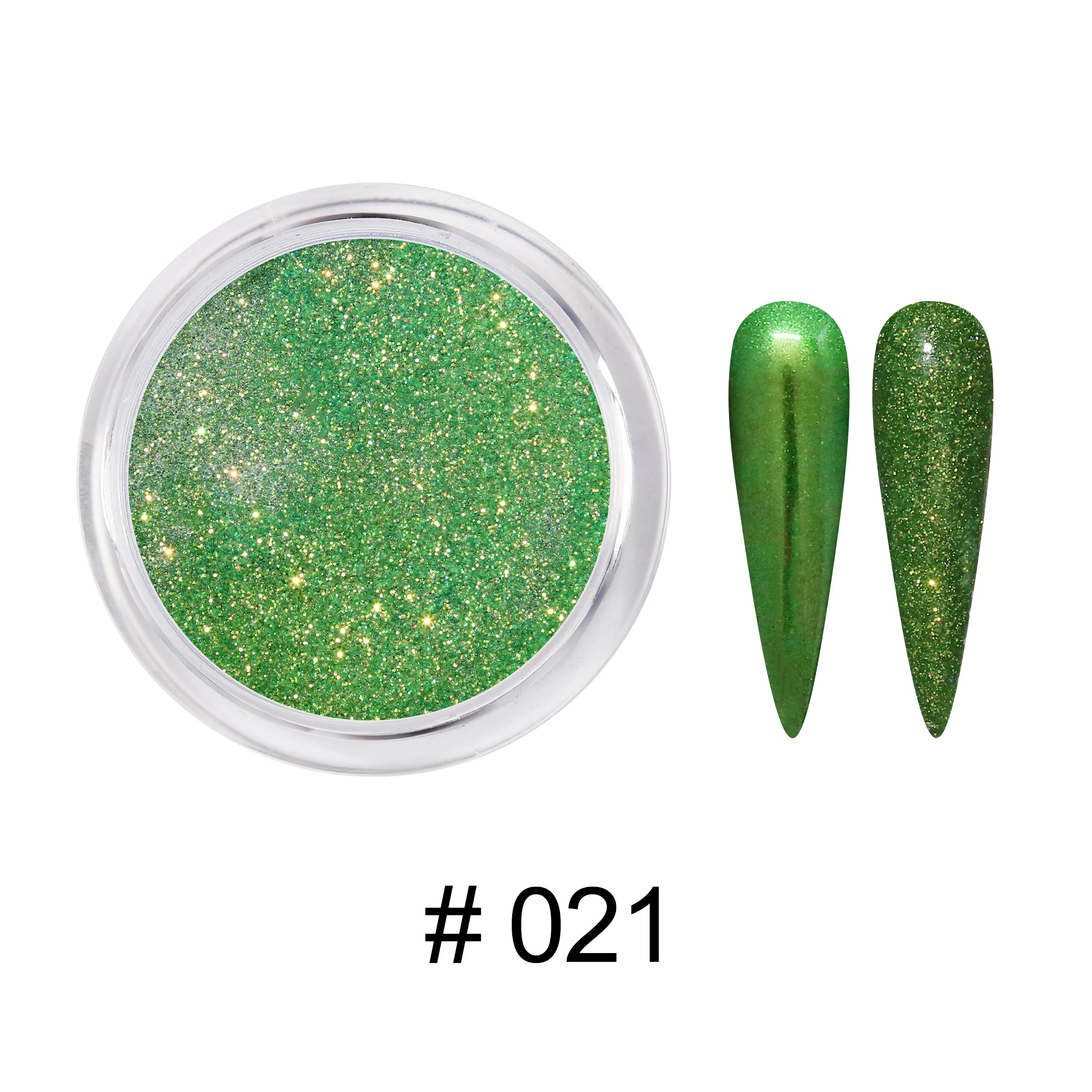 D_EXTREME+ Holo Chrome Dip Powder - #021 - (1F1)