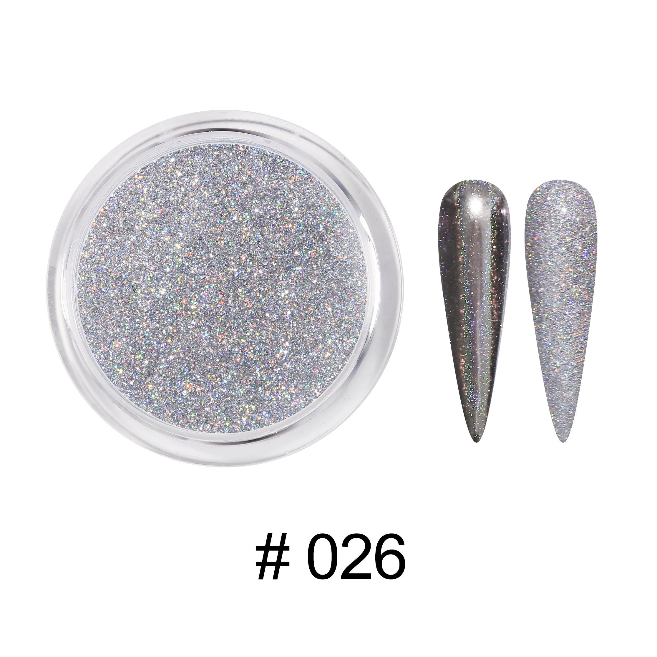 D_EXTREME+ Holo Chrome Dip Powder - #026 - (1F1)