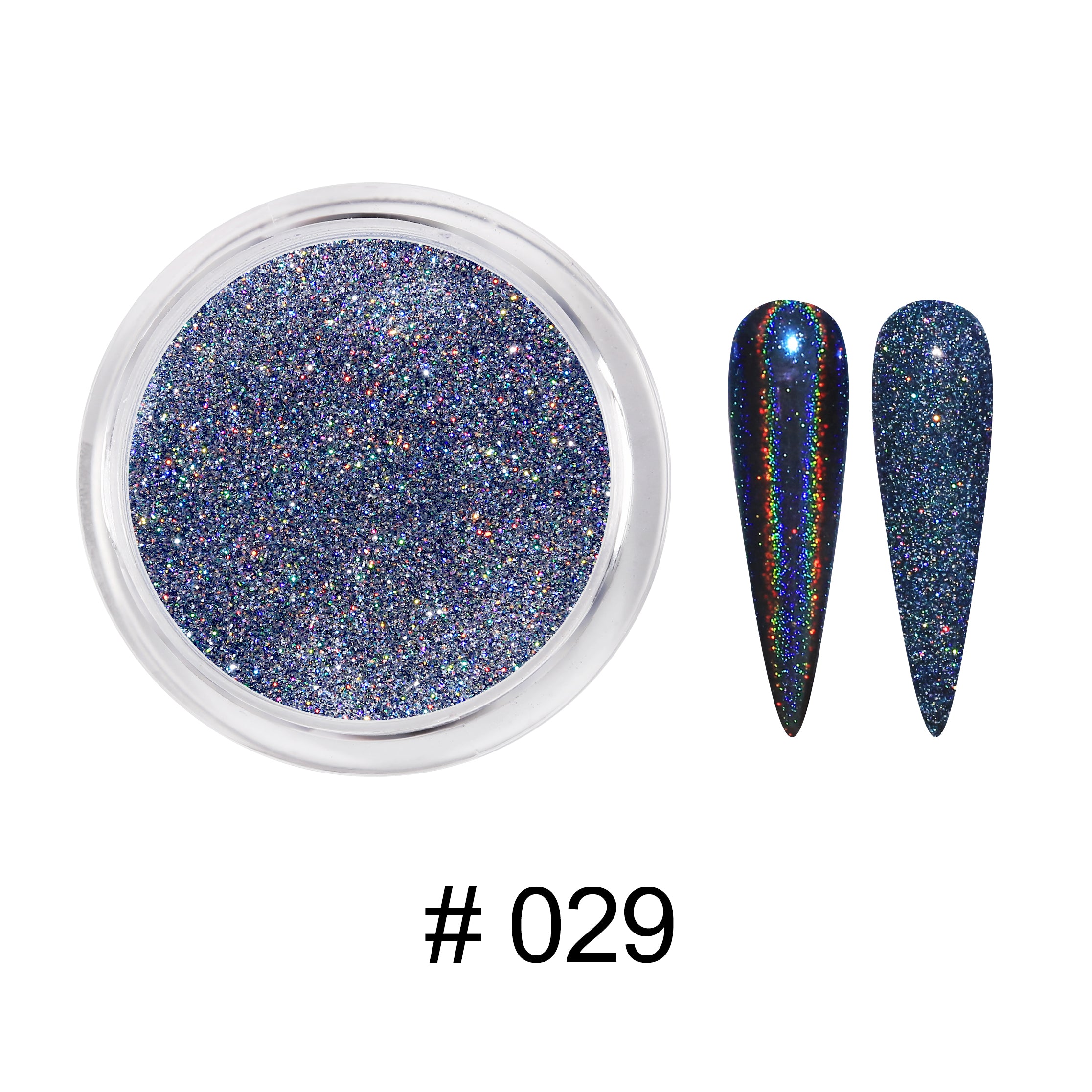 D_EXTREME+ Holo Chrome Dip Powder - #029 - (1F1)
