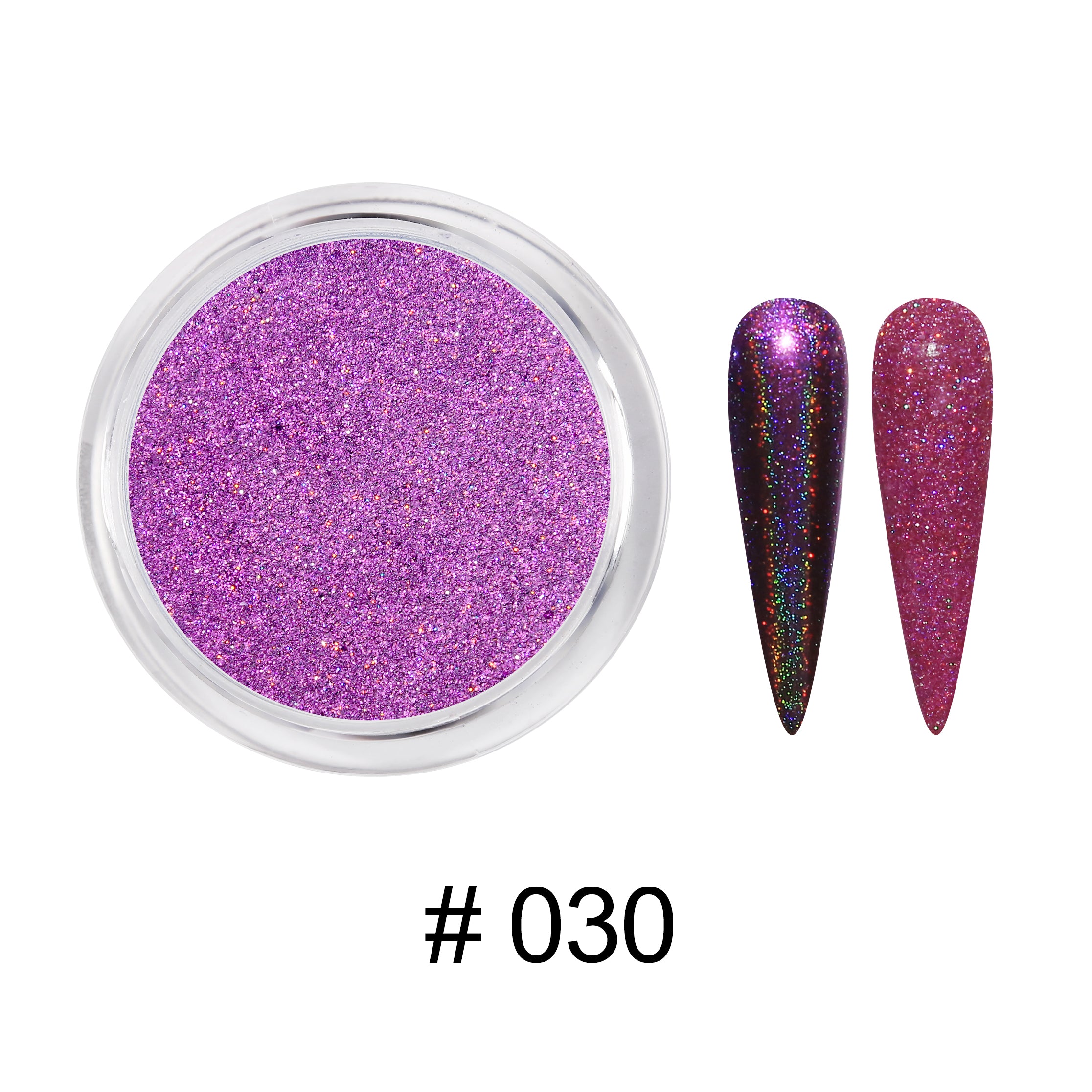 D_EXTREME+ Holo Chrome Dip Powder - #030 - (1F1)