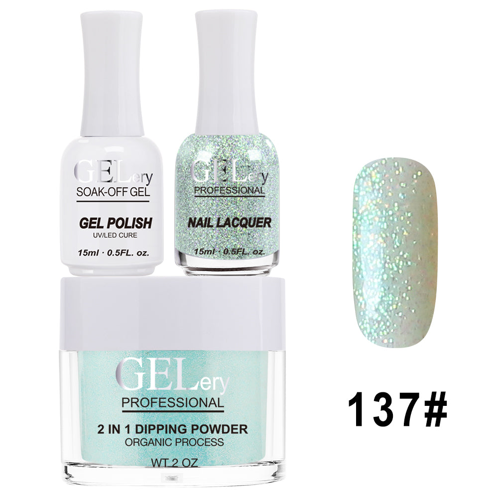 GELery 3 in 1 Trio Set - Gel, Lacquer, & Dip - #137