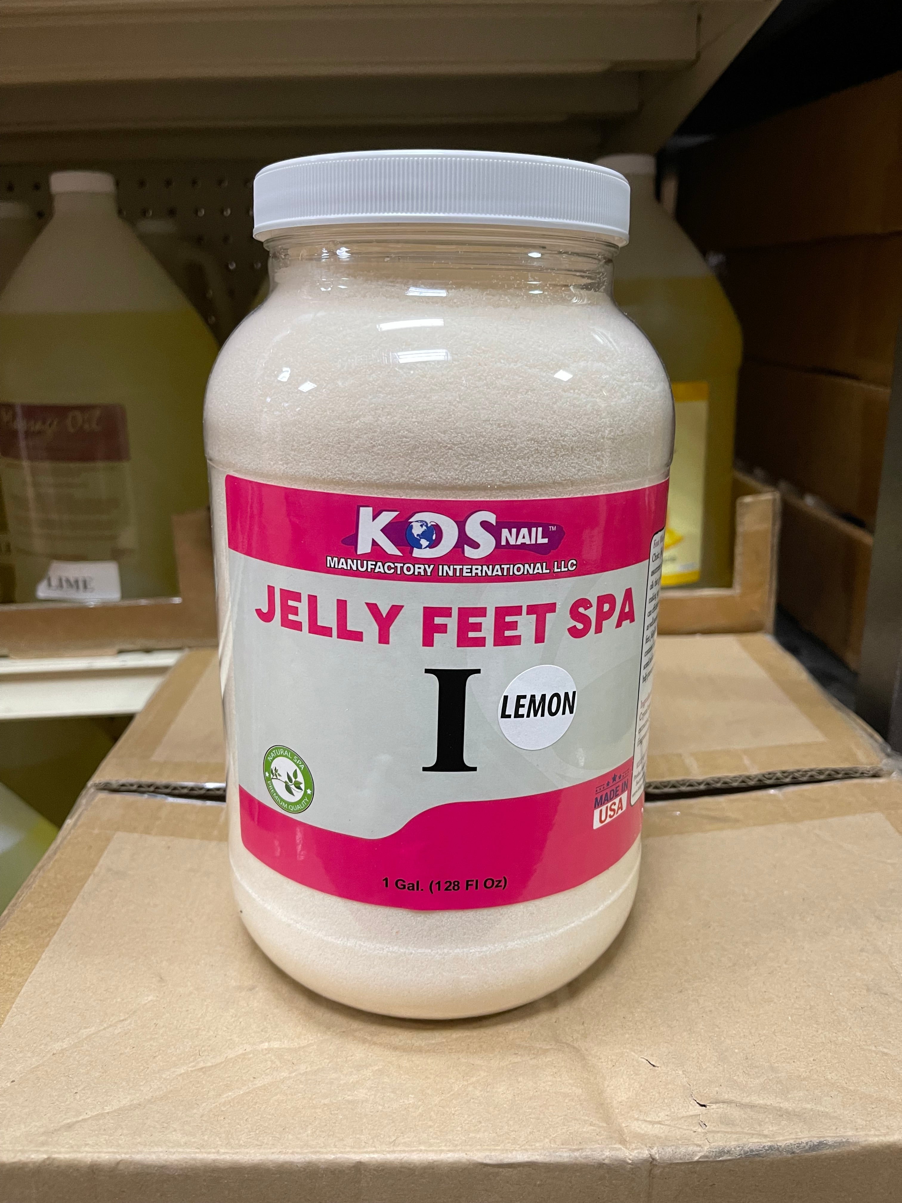 KDS Jelly Feet Spa Number I - Chanh - Hộp 4